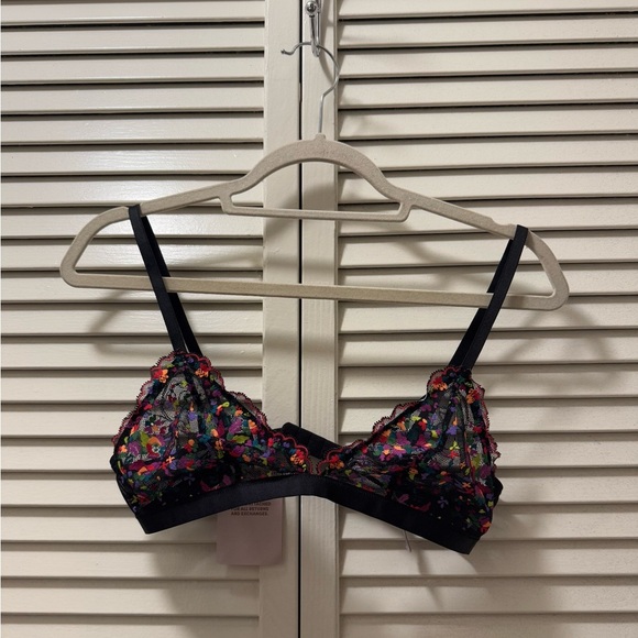 SAVAGE X FENTY STEAMY FLORAL LACE BRALETTE - Picture 3 of 6